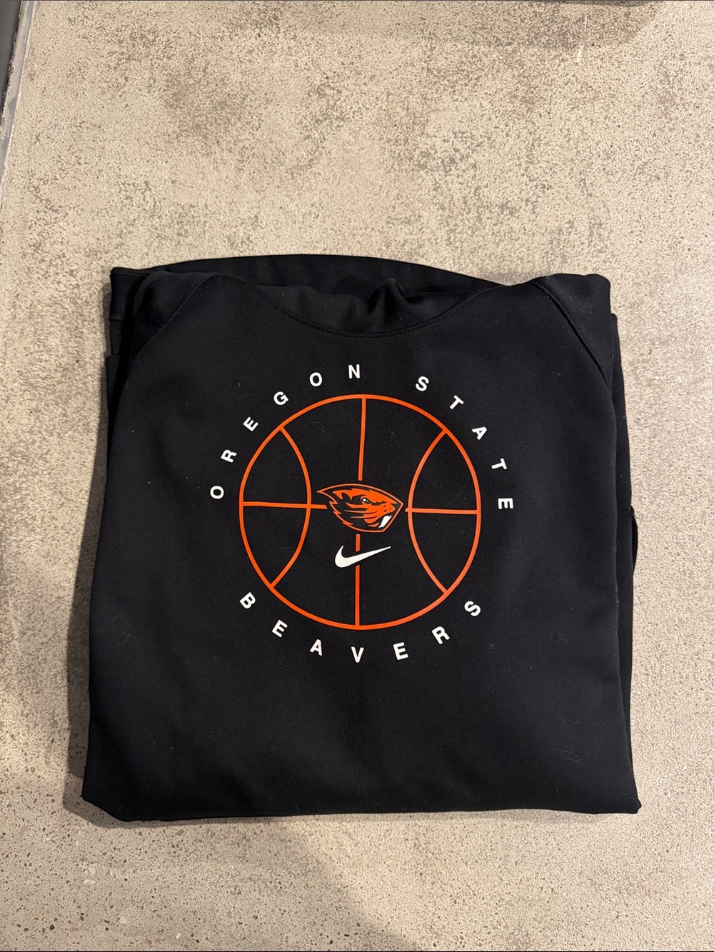 Team Issued Nike Elite Oregon State Basketball Hoodie